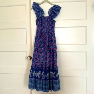 Mille tropical midi dress